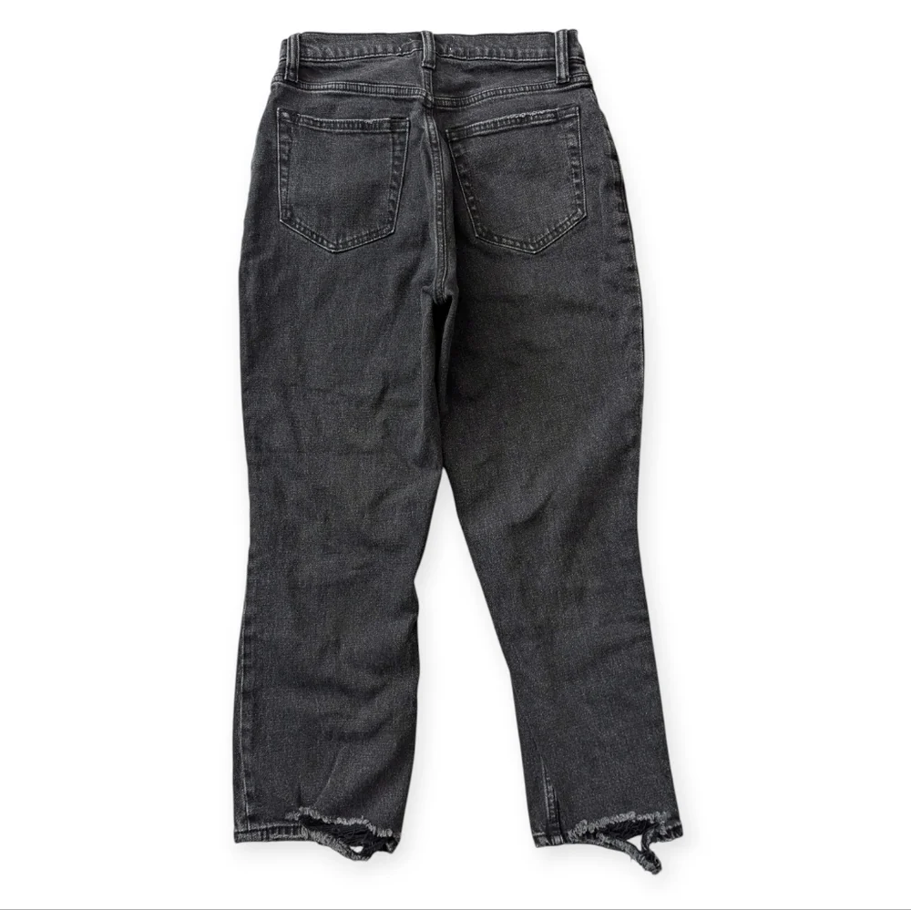 Abercrombie & Fitch the Ankle Straight Ultra High Rise Curve Love Size 27